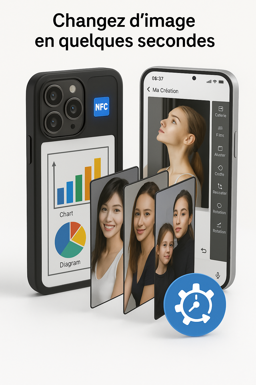 🛡️ SLICASE™ – La coque personnalisable avec écran E-ink