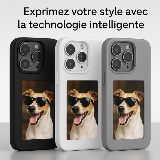 🛡️ SLICASE™ – La coque personnalisable avec écran E-ink